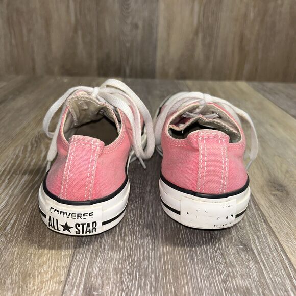 Converse All Star Pink Low Top US Size Women’s 7 / Youth Big Kid 5 Sneaker Shoes - Picture 7 of 11